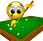 GIF animado (15410) Emoticono billar
