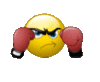 GIF animado (15481) Emoticono boxeador