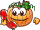 GIF animado (22988) Emoticono calabaza halloween