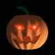 GIF animado (20694) Emoticono calabaza terrorifica