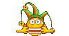 GIF animado (20277) Emoticono disfrazado bufon