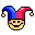 GIF animado (20278) Emoticono disfrazado bufon
