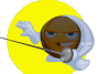 GIF animado (15641) Emoticono esgrimista