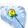 GIF animado (15717) Emoticono esquiador acuatico