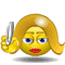 GIF animado (20362) Emoticono femenino