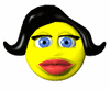 GIF animado (20369) Emoticono femenino beso