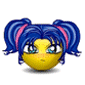 GIF animado (20383) Emoticono femenino enfadada