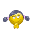 GIF animado (20403) Emoticono femenino por favor