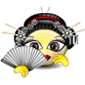 GIF animado (20412) Emoticono geisha