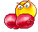 GIF animado (15491) Emoticono guantes boxeo
