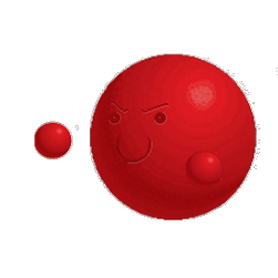 GIF animado (20607) Emoticono rojo