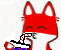 GIF animado (20616) Emoticono rojo bebiendo