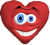 GIF animado (20622) Emoticono rojo corazon