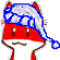 GIF animado (20626) Emoticono rojo dormilon