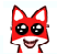 GIF animado (20628) Emoticono rojo emocionado