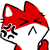 GIF animado (20641) Emoticono rojo enfadado