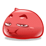 GIF animado (20650) Emoticono rojo gota