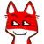 GIF animado (20651) Emoticono rojo guinando