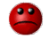 GIF animado (20659) Emoticono rojo llorando