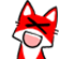 GIF animado (20669) Emoticono rojo riendo