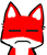 GIF animado (20680) Emoticono rojo triste