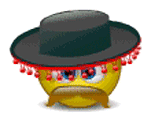 GIF animado (20332) Emoticono sombrero