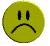 GIF animado (20200) Emoticono triste d