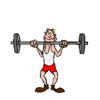 GIF animado (16168) Entrenamiento halterofilia