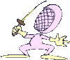 GIF animado (15647) Esgrimista