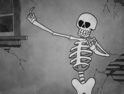 GIF animado (23186) Esqueleto bailando