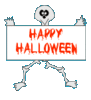 GIF animado (23188) Esqueleto halloween