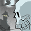 GIF animado (23199) Esqueleto halloween