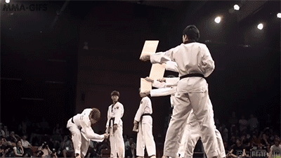 GIF animado (15170) Exhibicion taekwondo