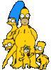 GIF animado (19180) Familia simpson