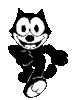 GIF animado (17388) Felix gato