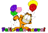 GIF animado (22256) Feliz ano nuevo garfield