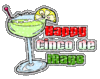 GIF animado (22531) Feliz cinco de mayo con un margarita