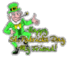GIF animado (22422) Feliz dia de san patricio leprechaun