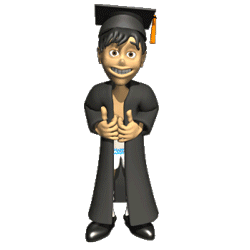GIF animado (22588) Feliz graduacion