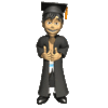 GIF animado (22588) Feliz graduacion