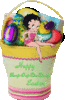 GIF animado (17343) Feliz pascua betty boop
