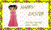 GIF animado (17344) Feliz pascua betty boop