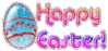 GIF animado (22656) Feliz pascua con huevo
