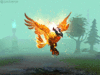 GIF animado (21625) Fenix volando