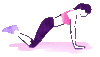 GIF animado (15776) Flexiones femeninas