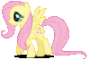 GIF animado (19015) Fluttershy caminando