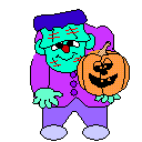 GIF animado (23598) Frankenstein halloween