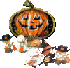 GIF animado (23625) Glitter halloween