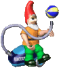 GIF animado (22160) Gnomo aspiradora