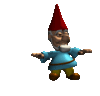 GIF animado (22169) Gnomo hurtadillas